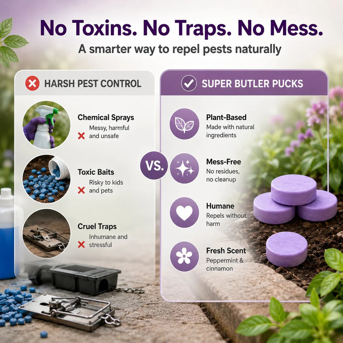 Rodent Repellent Pucks